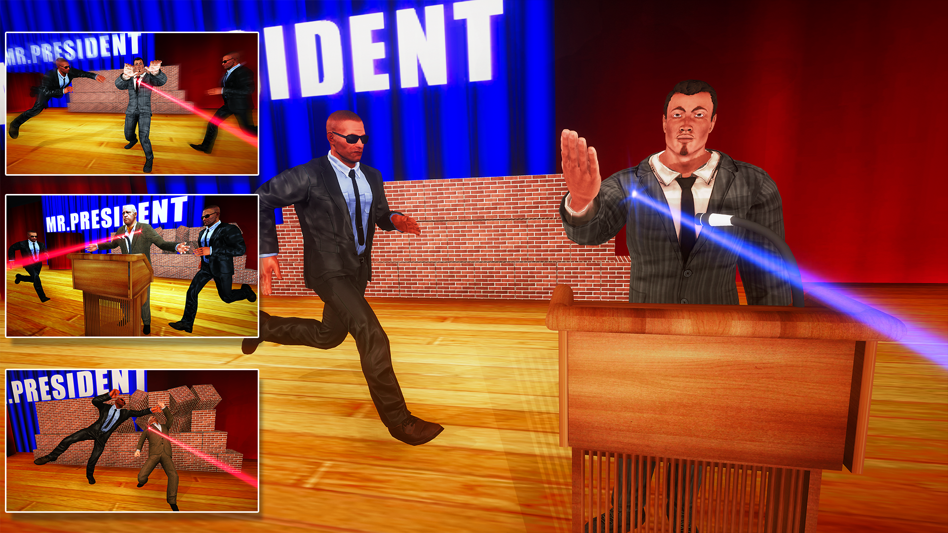 اسکرین شات 5 بازی Bodyguard: Protect President