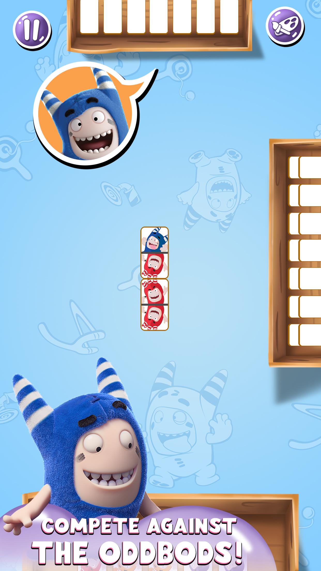 اسکرین شات 2 بازی Oddbods Dominoes