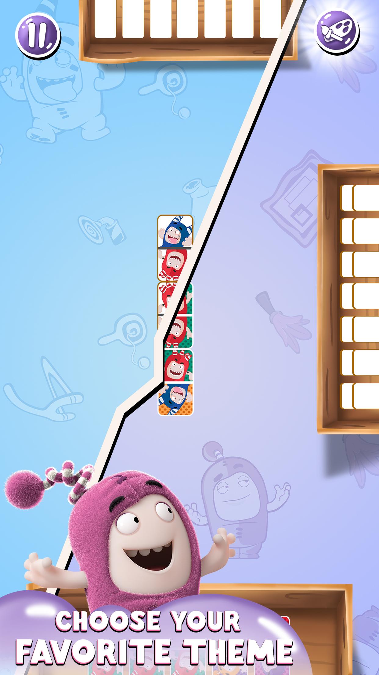 اسکرین شات 4 بازی Oddbods Dominoes