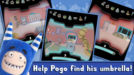 اسکرین شات 3 بازی Oddbods Hot & Cold Hidden Object VR Game