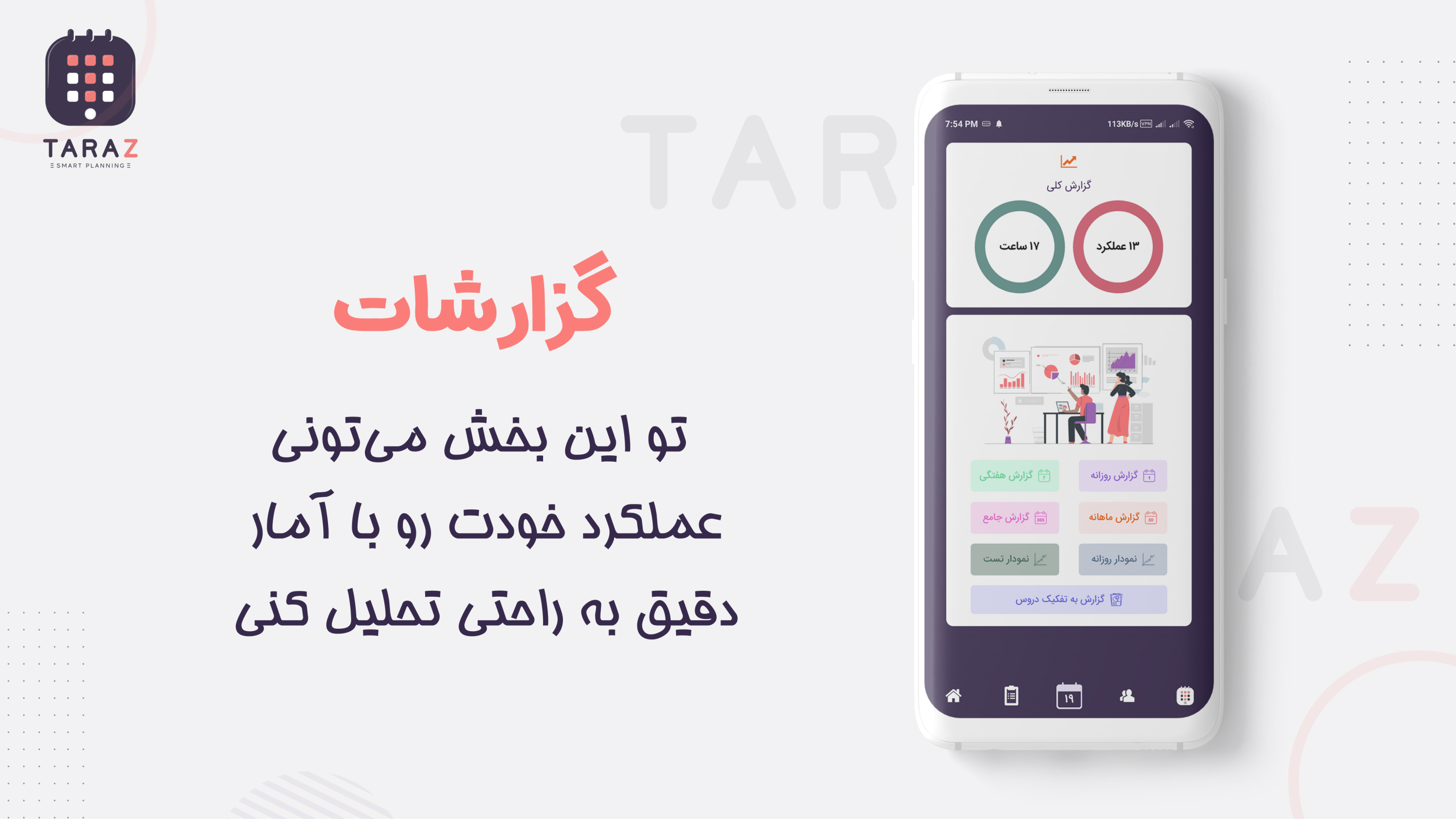 اسکرین شات 5 برنامه دفتر برنامه ریزی کنکور تراز
