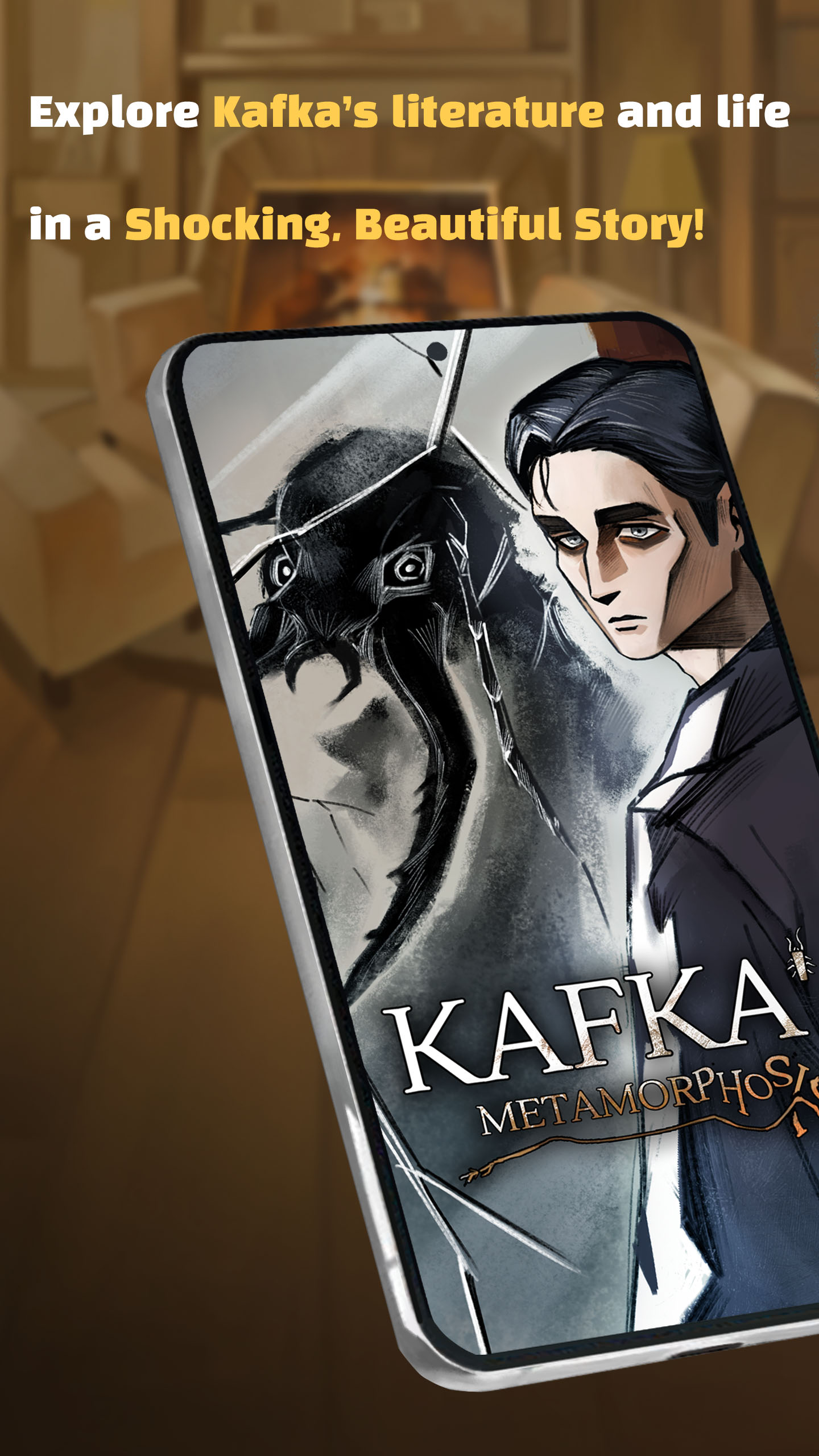 اسکرین شات 1 بازی Kafka's Metamorphosis