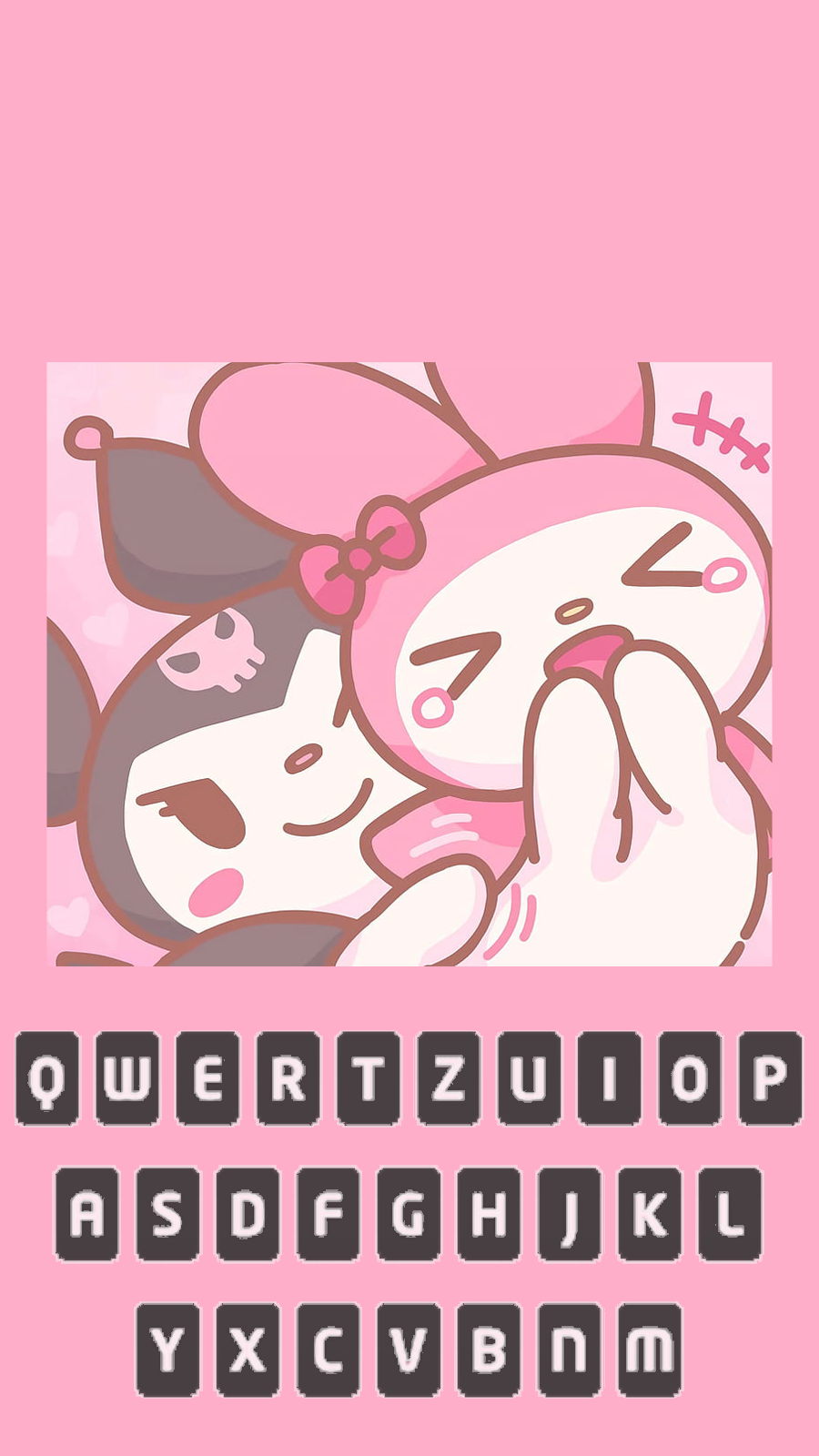 اسکرین شات 4 برنامه My Melody and Kuromi Keyboard