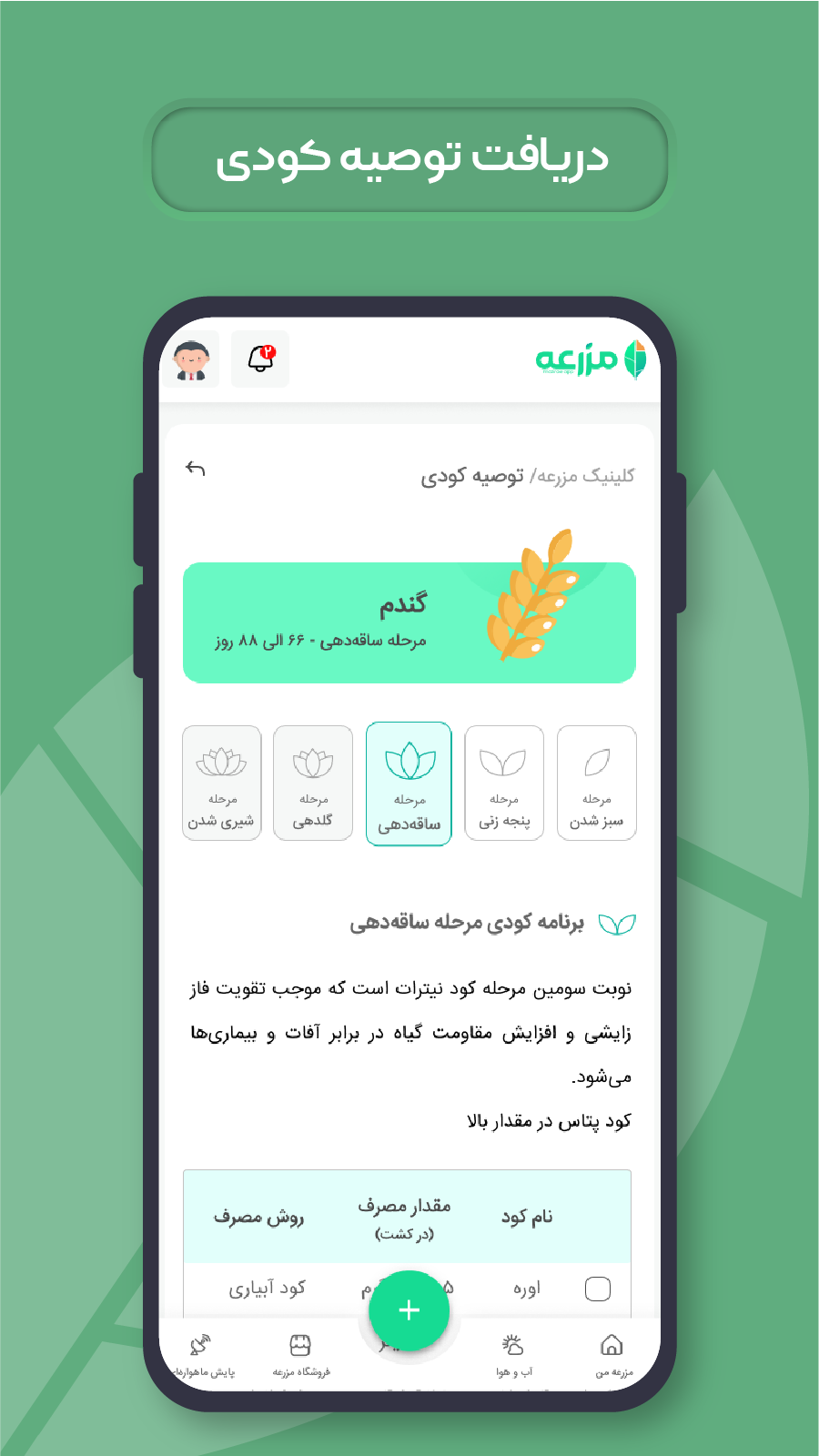 اسکرین شات 8 برنامه هواشناسی برای کشاورزان - مزرعه