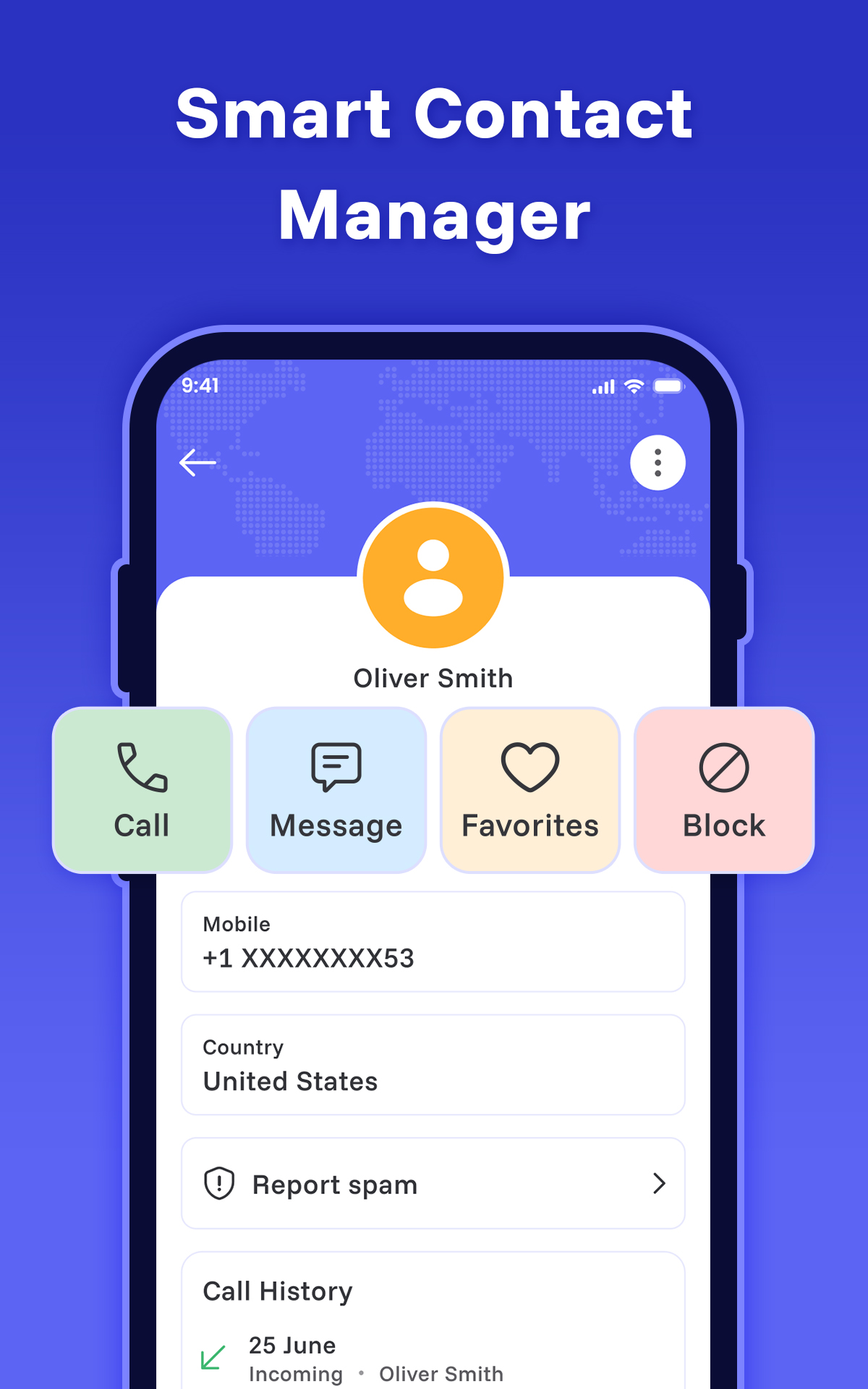 اسکرین شات 5 برنامه Caller ID & Spam Blocker