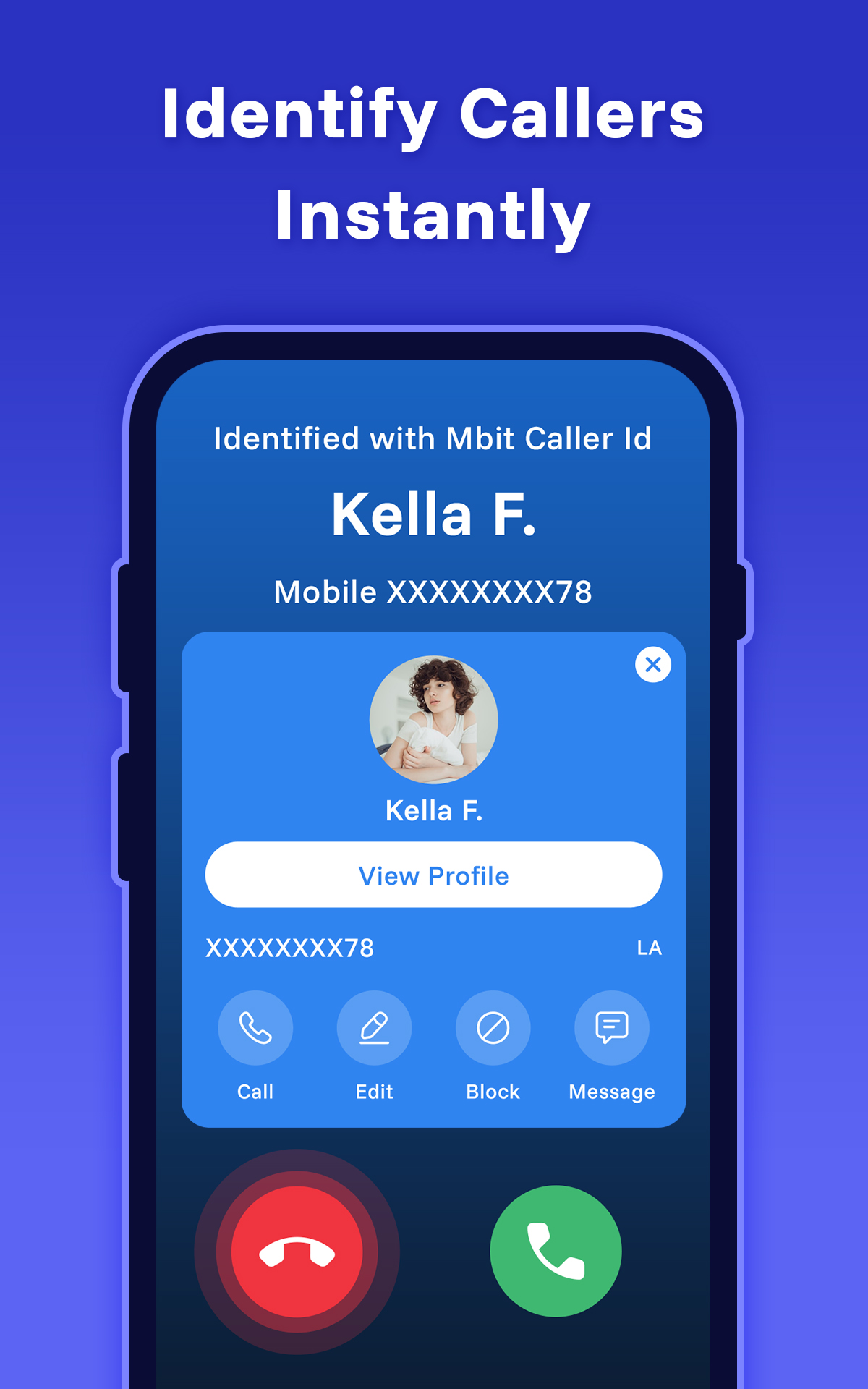 اسکرین شات 6 برنامه Caller ID & Spam Call Blocker