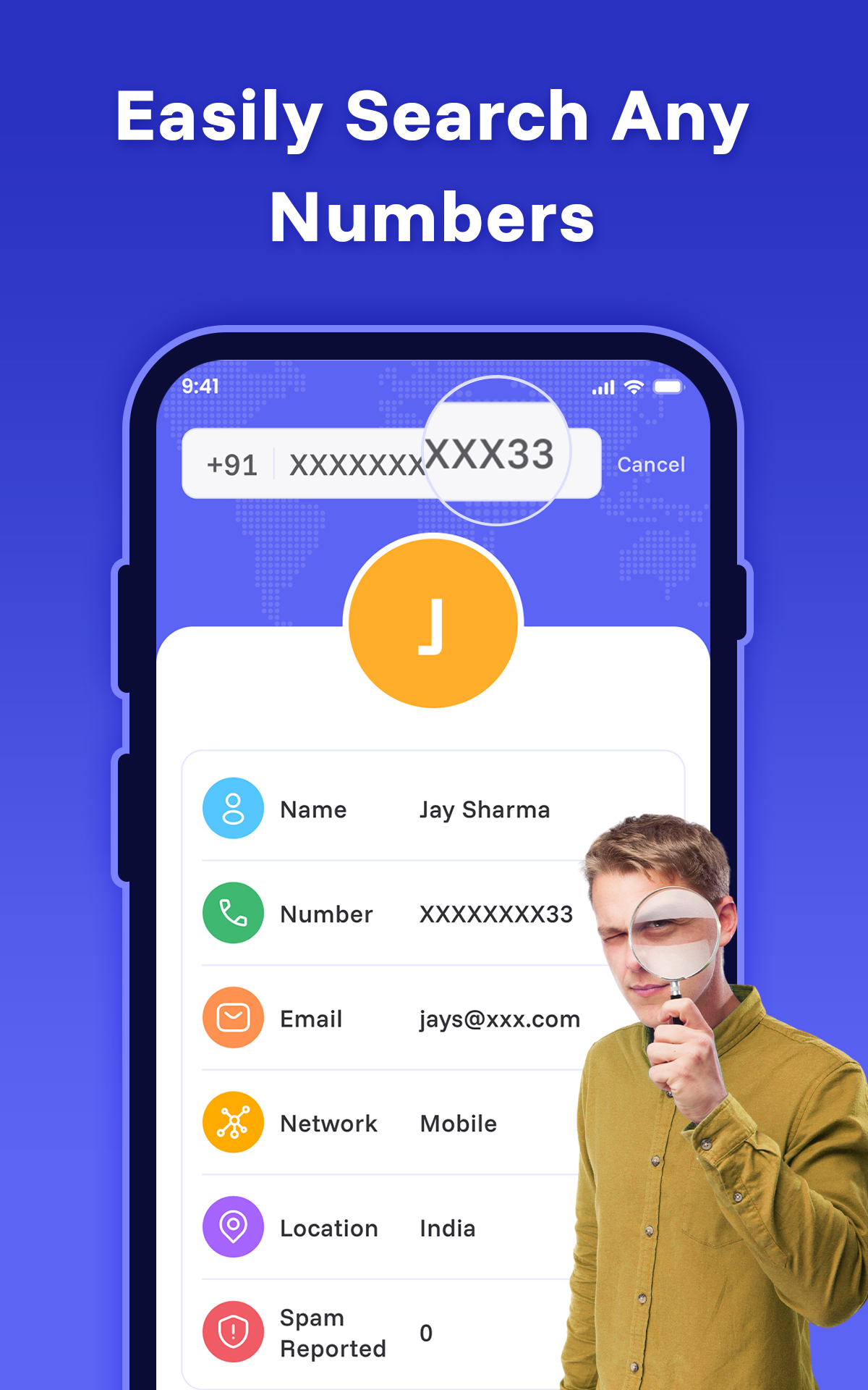 اسکرین شات 7 برنامه Caller ID & Spam Blocker– Mbit