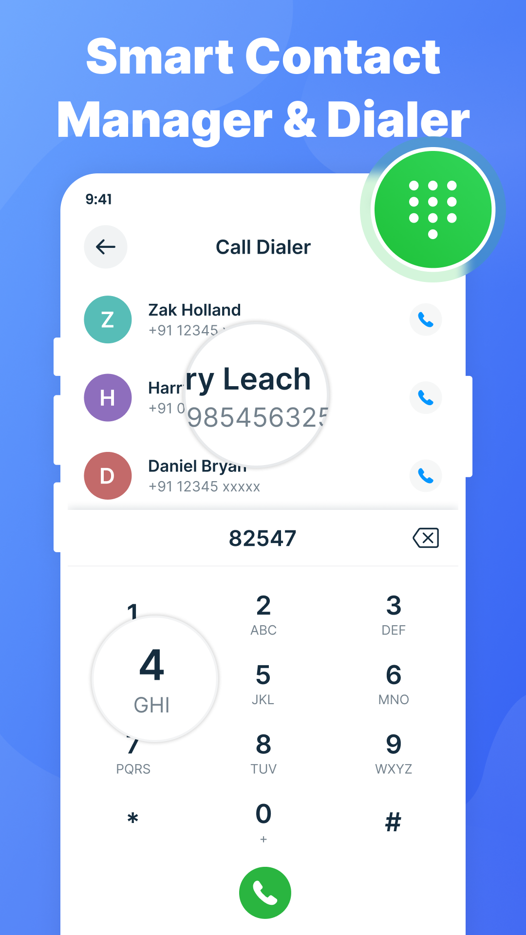 اسکرین شات 7 برنامه Caller Id: Dialer, SMS & Block
