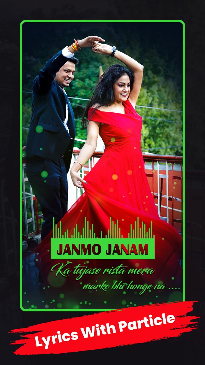 اسکرین شات 5 برنامه Lyrical Video Status - MBit