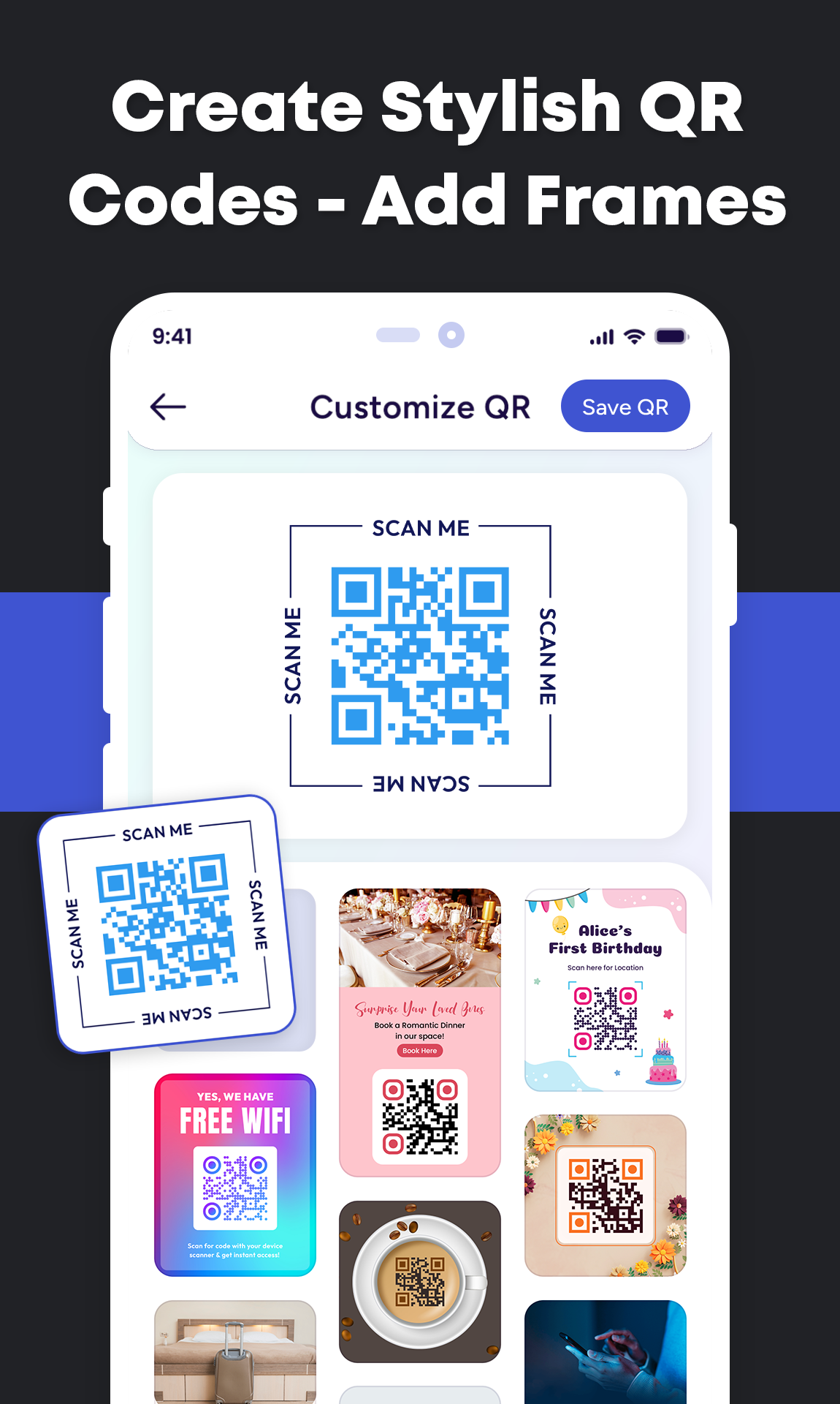 اسکرین شات 5 برنامه QR Code Generator & Scanner