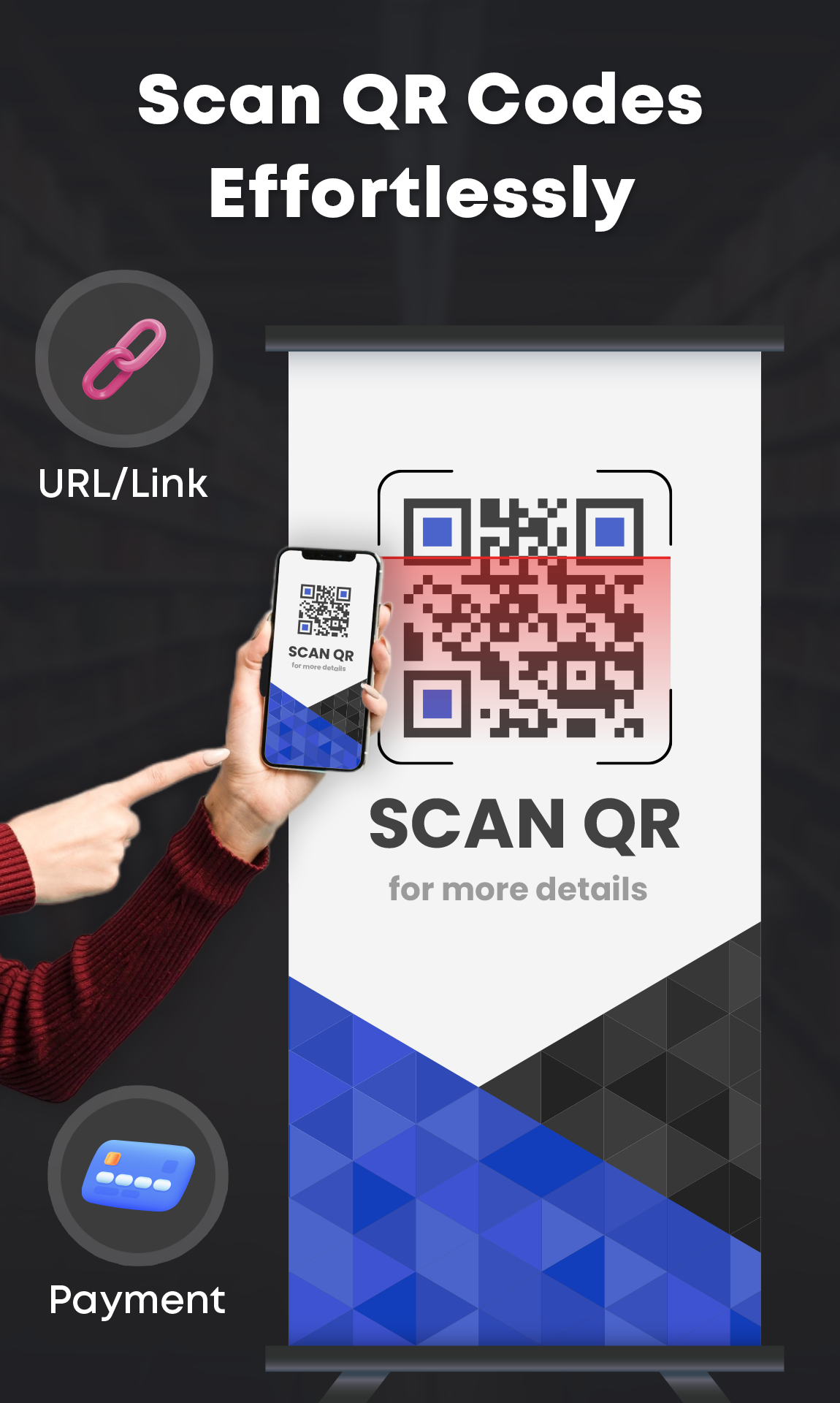 اسکرین شات 2 برنامه QR Code Generator & Scanner