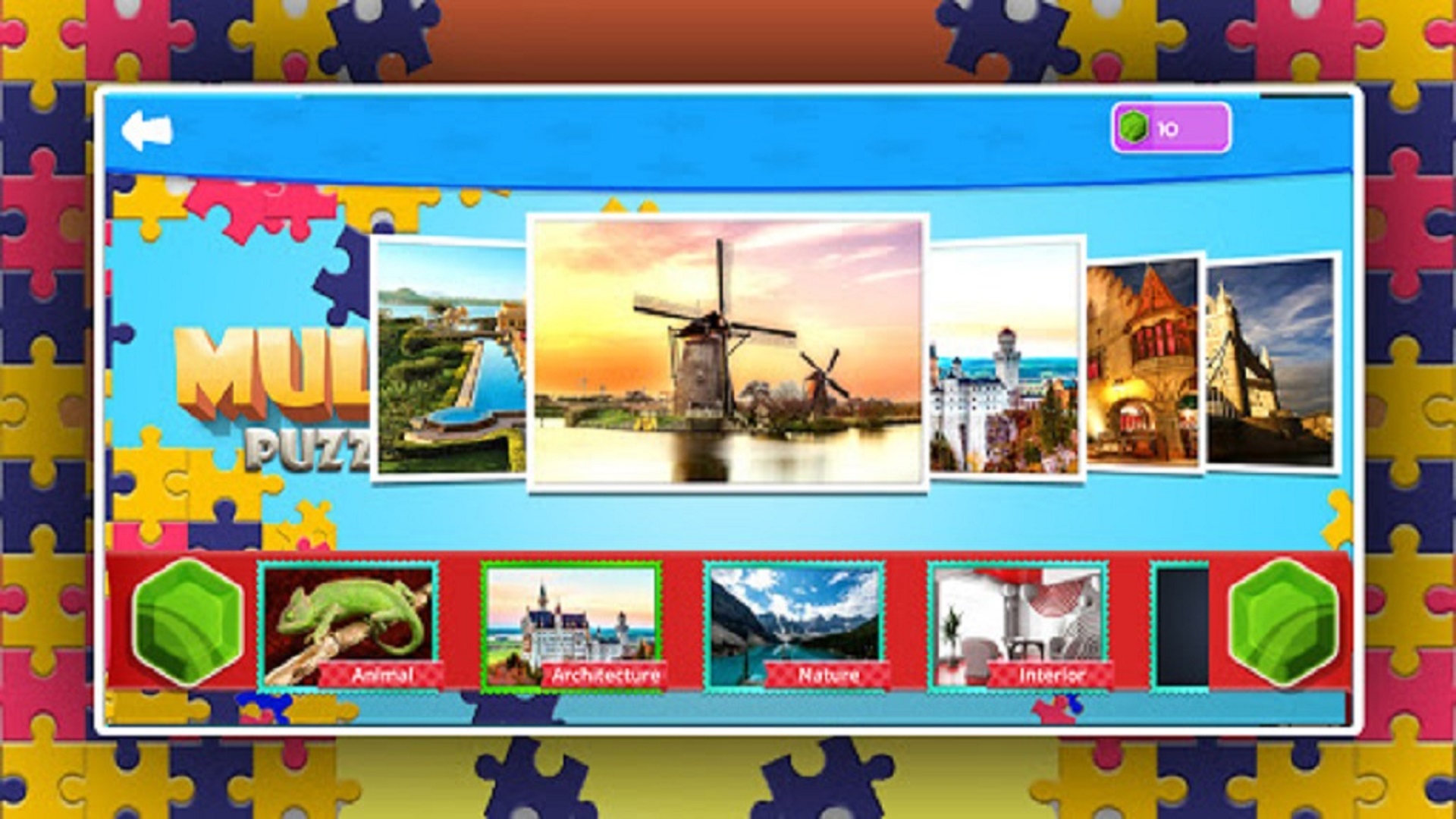 اسکرین شات 2 بازی Multiple Puzzle Game