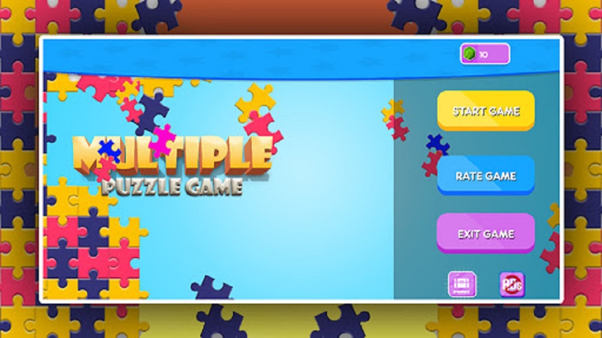 اسکرین شات 1 بازی Multiple Puzzle Game
