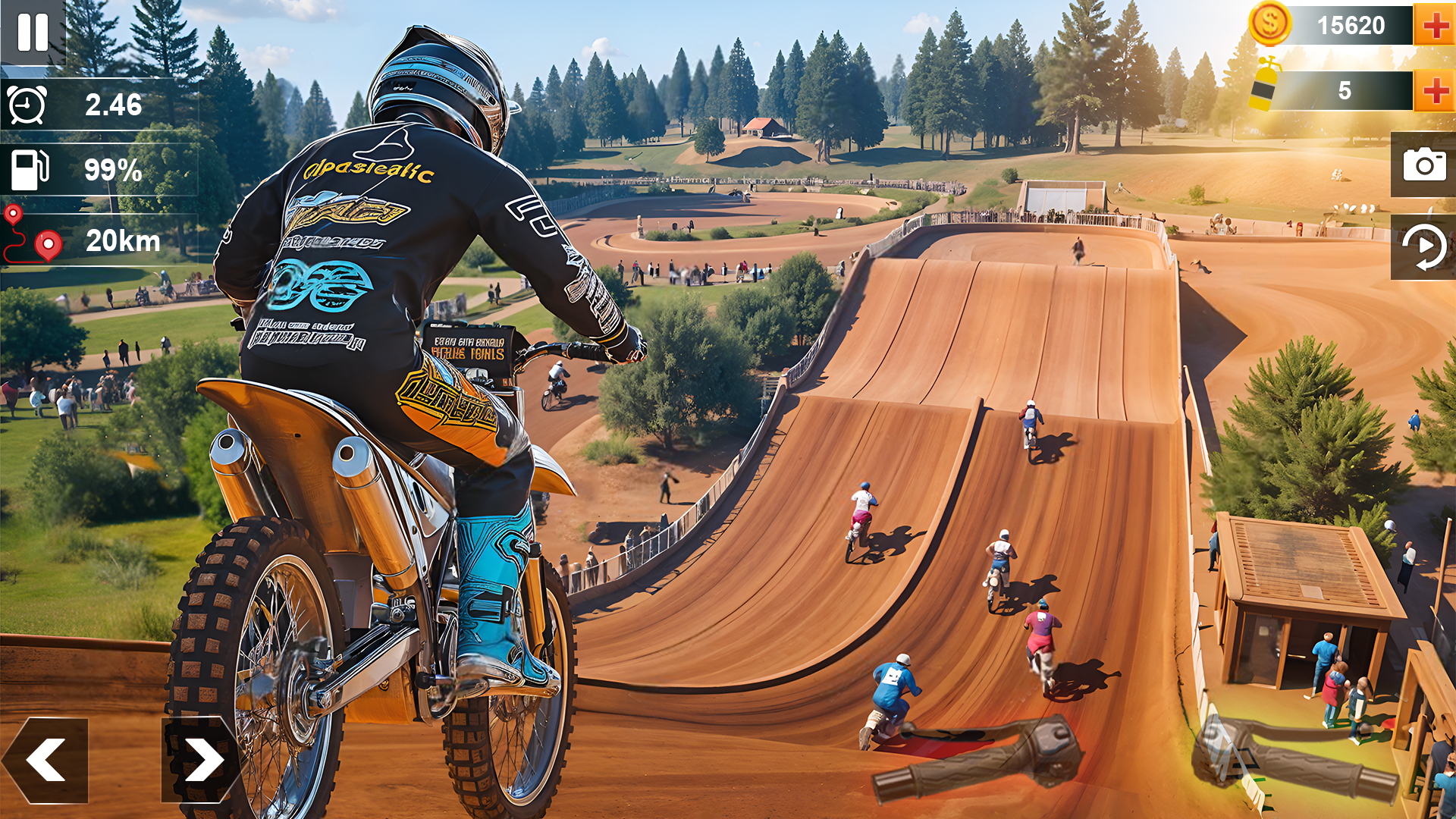 اسکرین شات 2 برنامه Mx Motocross Racing Games