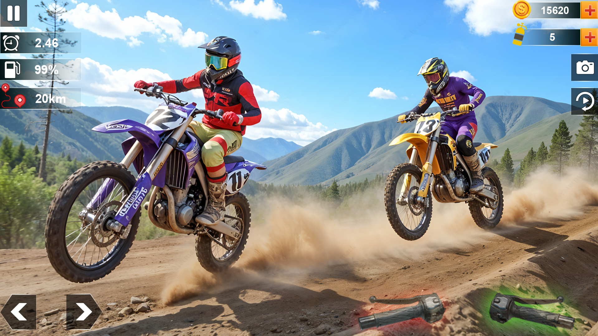 اسکرین شات 6 برنامه Mx Motocross Racing Games