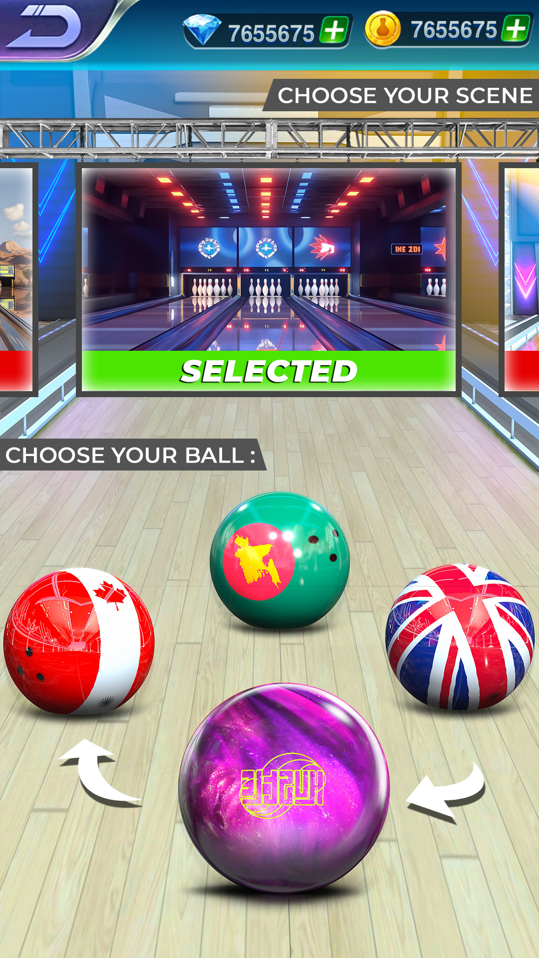 اسکرین شات 3 بازی Bowling Ball Bowling Games
