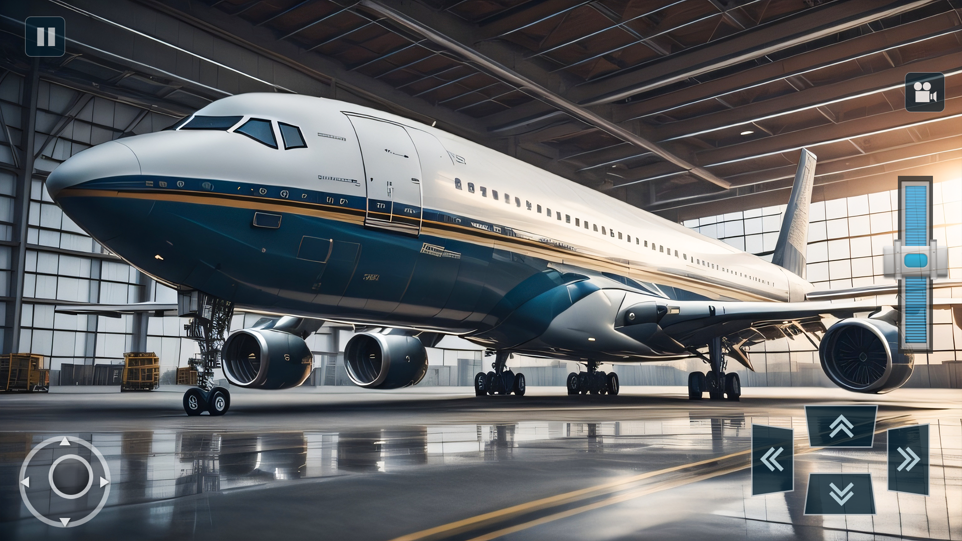 اسکرین شات 1 بازی Plane Simulator 2023 Offline