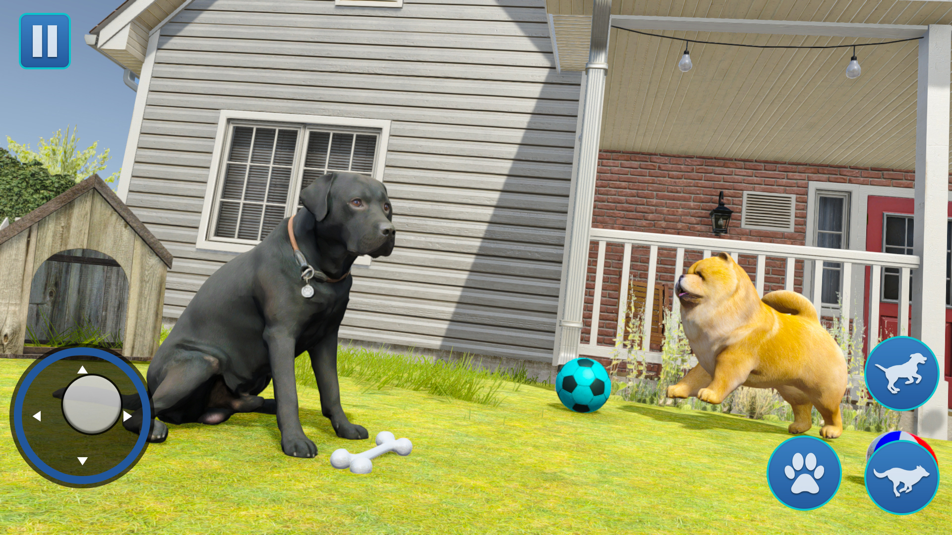 اسکرین شات 2 بازی Dog Sim Pet Simulator Dog Life