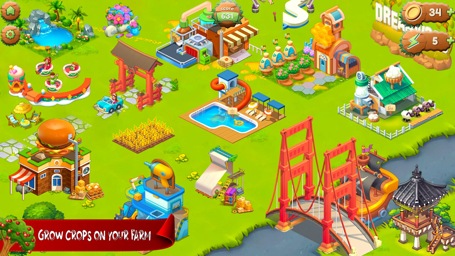 اسکرین شات 2 بازی Family Farm Games - Farm Sim