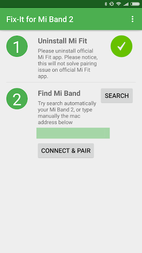 اسکرین شات برنامه Fix-it for Mi Band 2 2