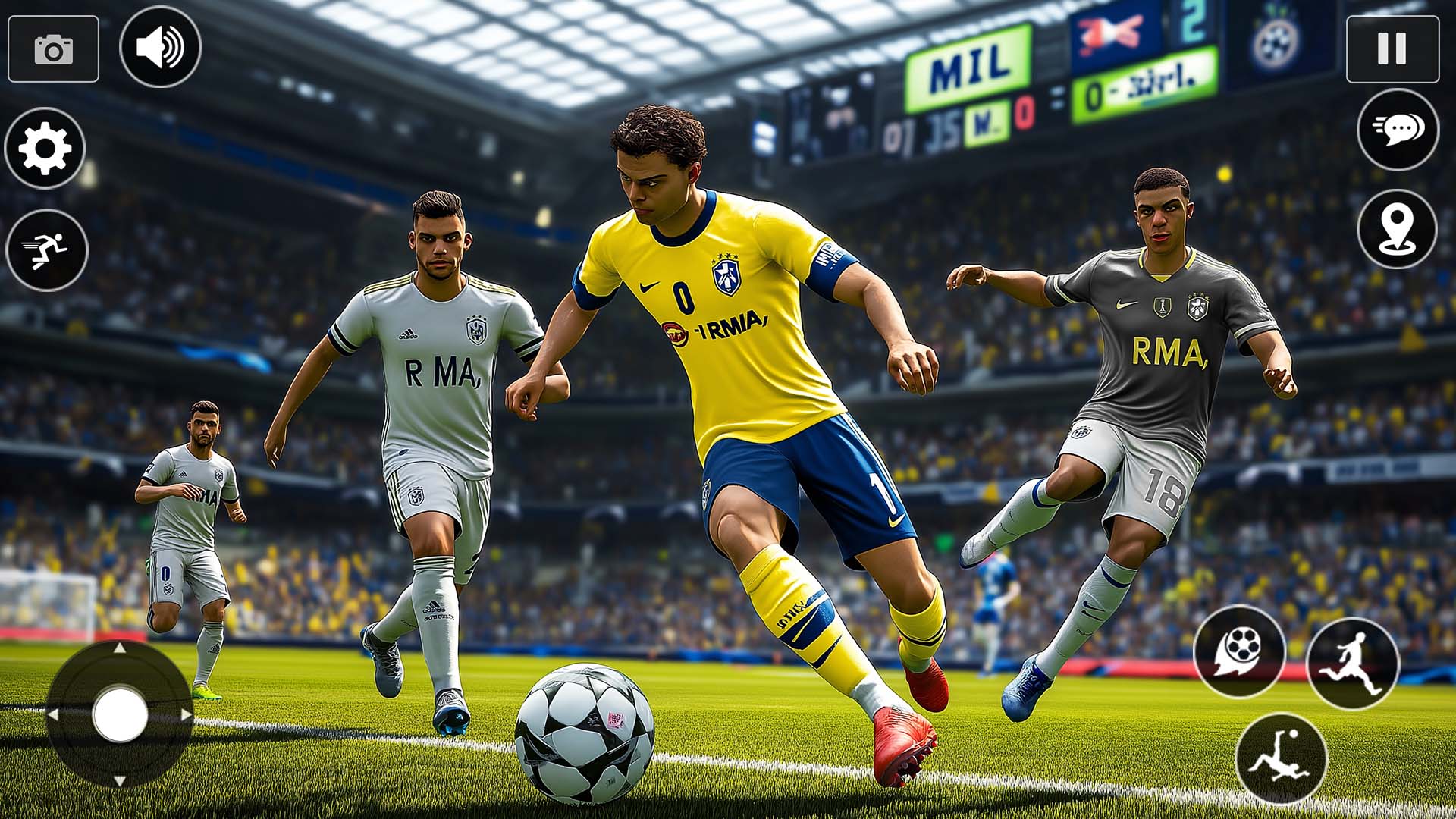 اسکرین شات 2 بازی Football Cup Soccer Ball Games