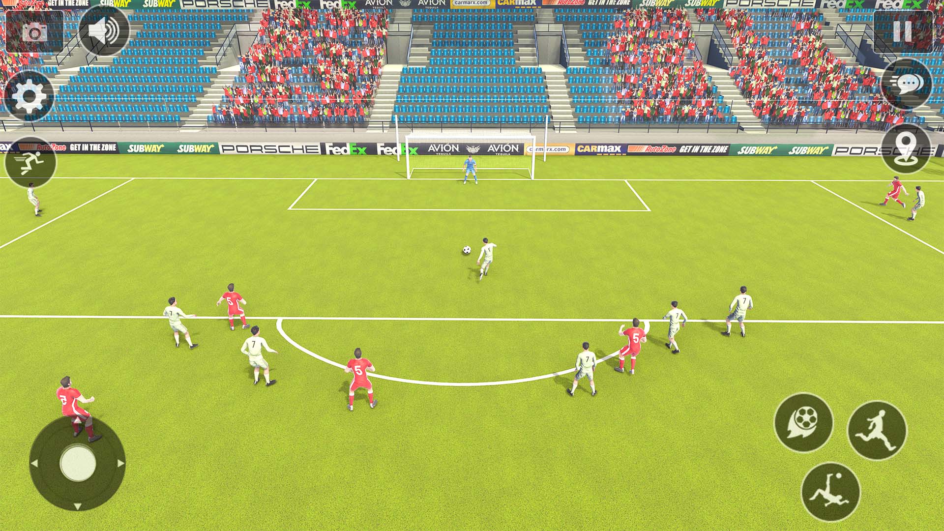 اسکرین شات 1 بازی Football Cup Soccer Ball Games