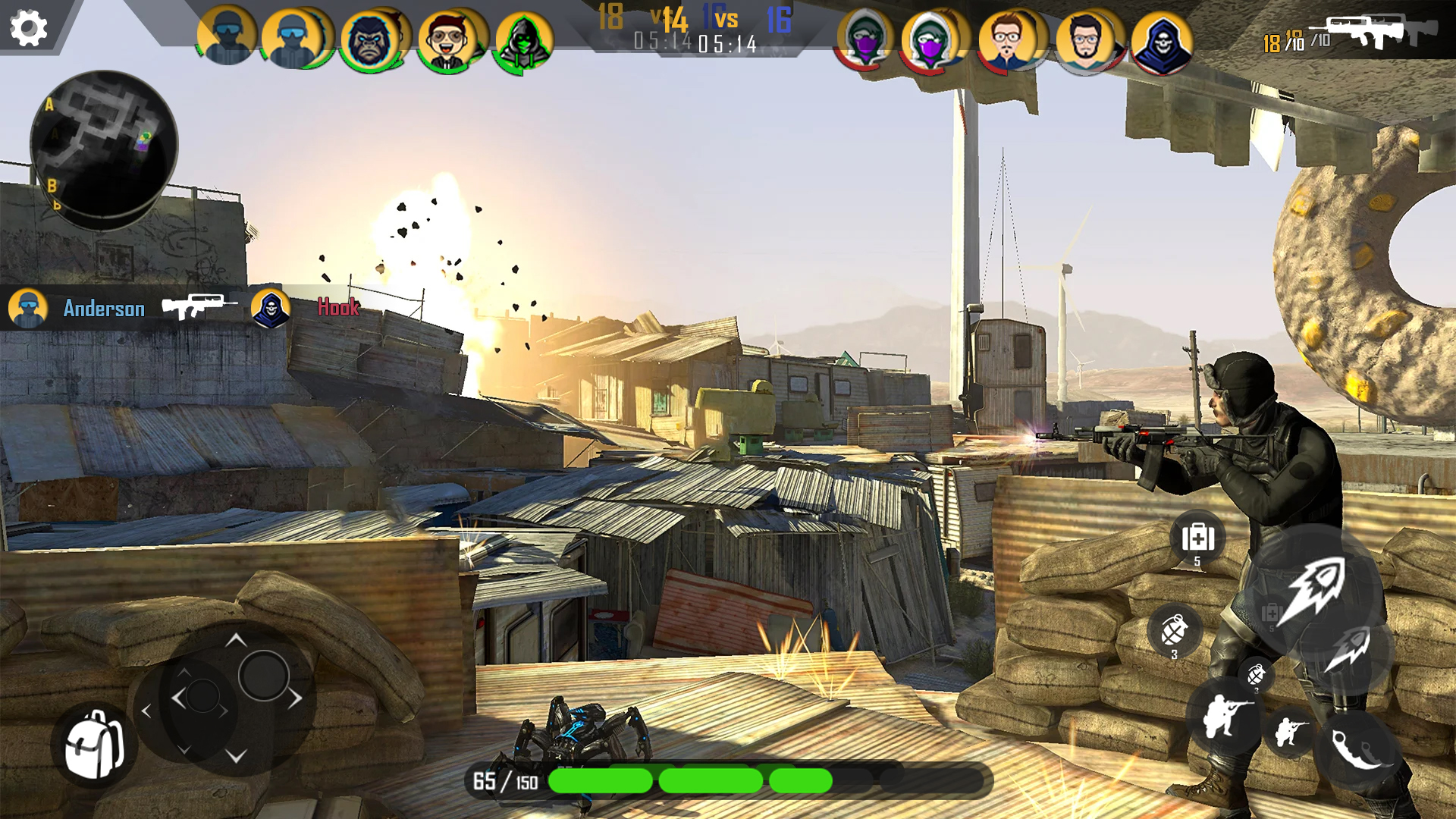 اسکرین شات 2 بازی Fps Shooting Games: Fire Games