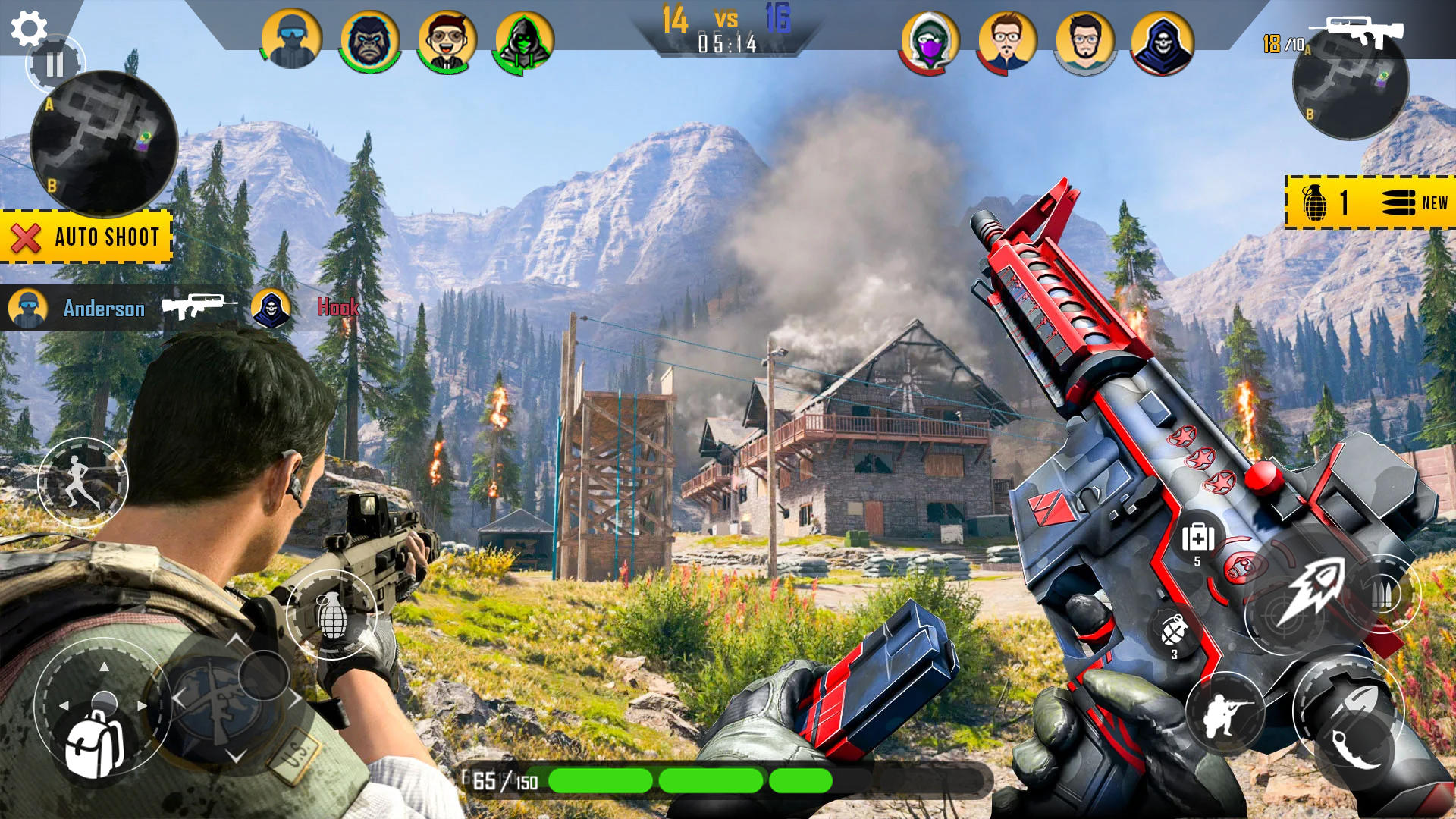 اسکرین شات 4 بازی Fps Shooting Games: Fire Games