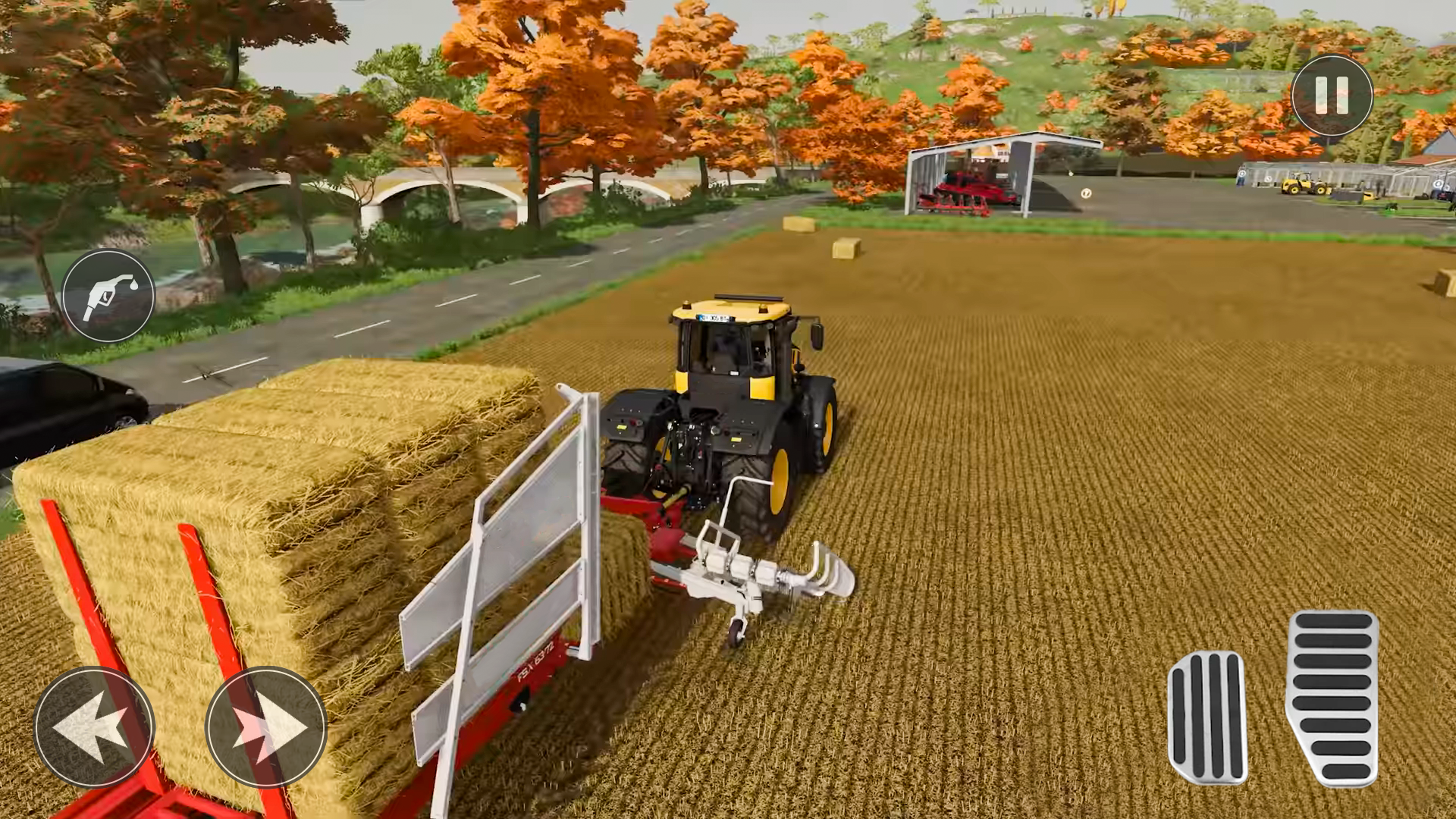 اسکرین شات 4 بازی Real Farm Tractor Trailer Game