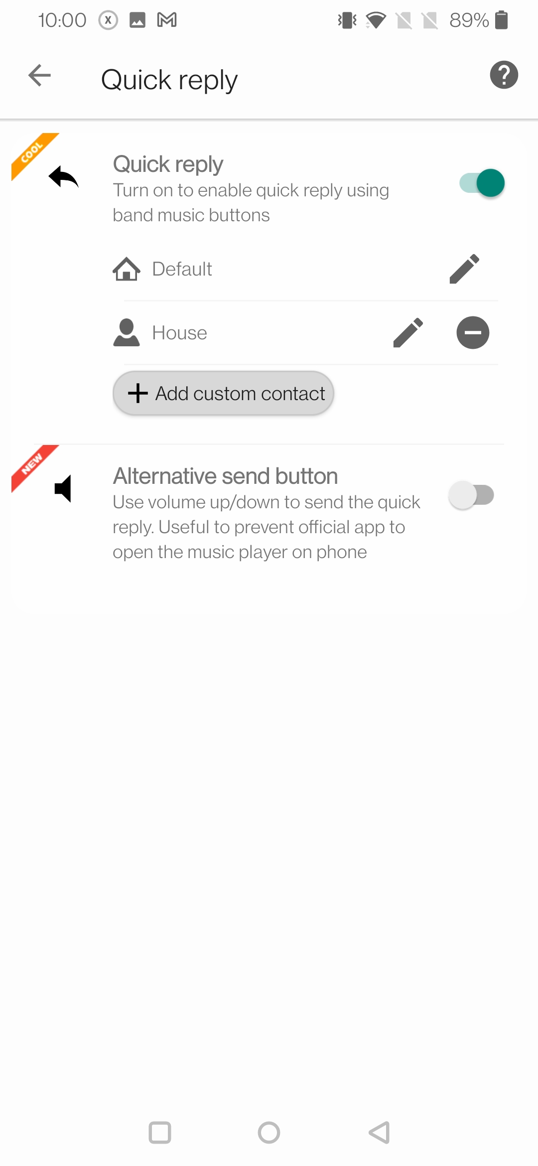 اسکرین شات 4 برنامه Notify Lite for Smartwatches