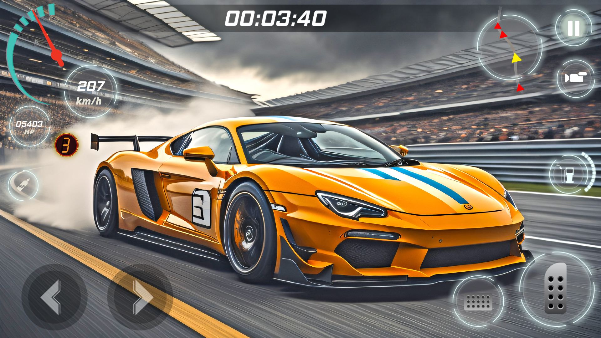 اسکرین شات 1 بازی Car Racing 3d Car Games