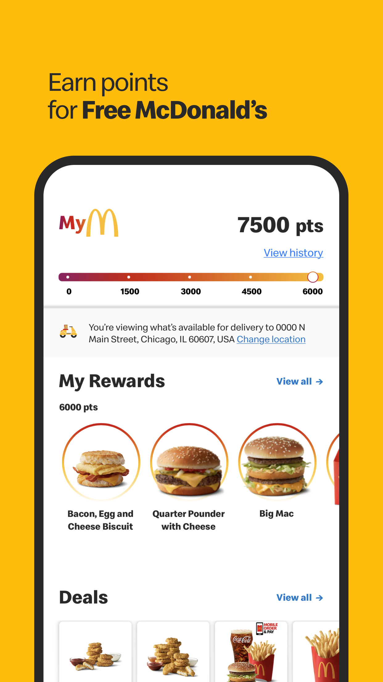 اسکرین شات 1 برنامه McDonald's