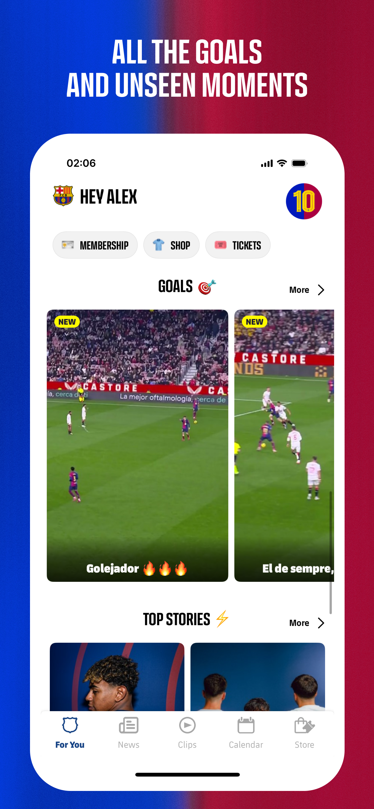 اسکرین شات 5 برنامه FC Barcelona Official App