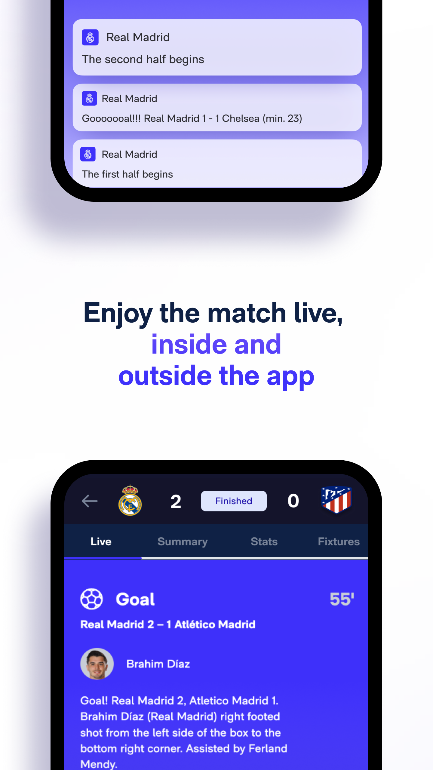 اسکرین شات 2 برنامه Real Madrid