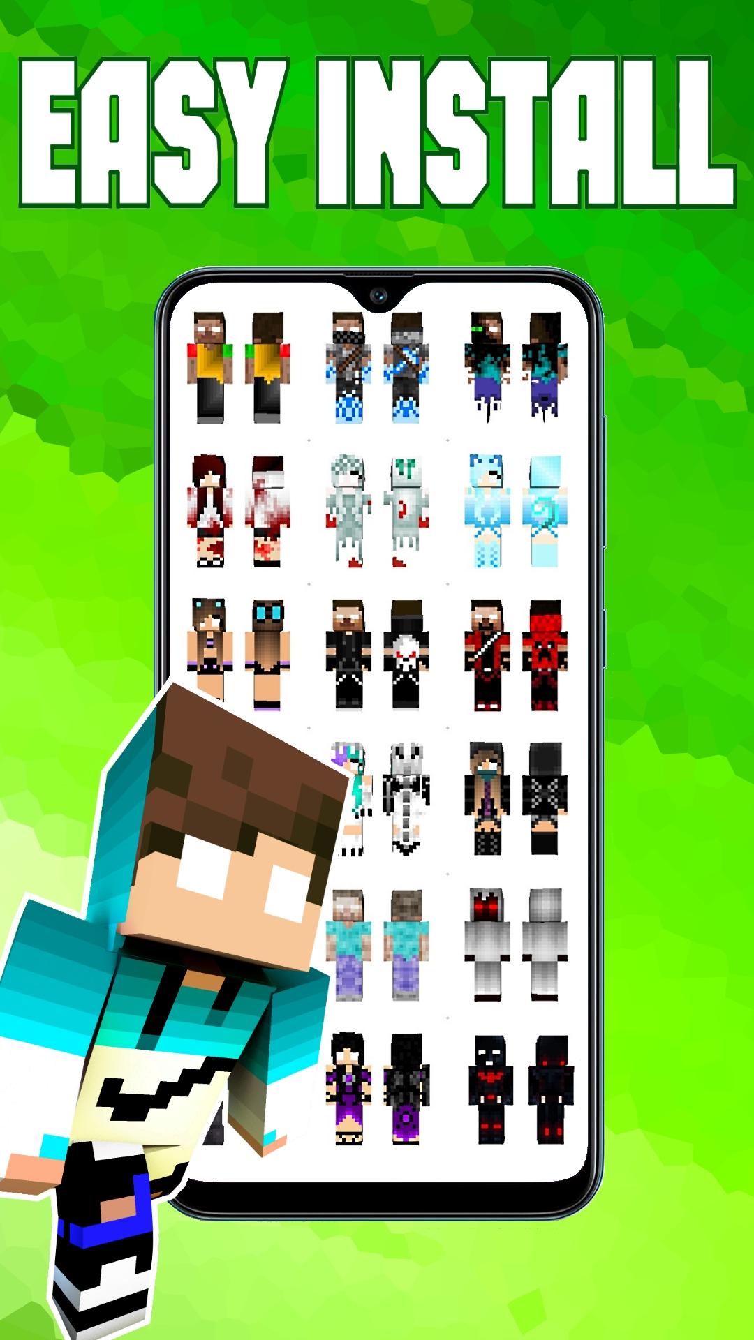 اسکرین شات 3 برنامه Herobrine Skins
