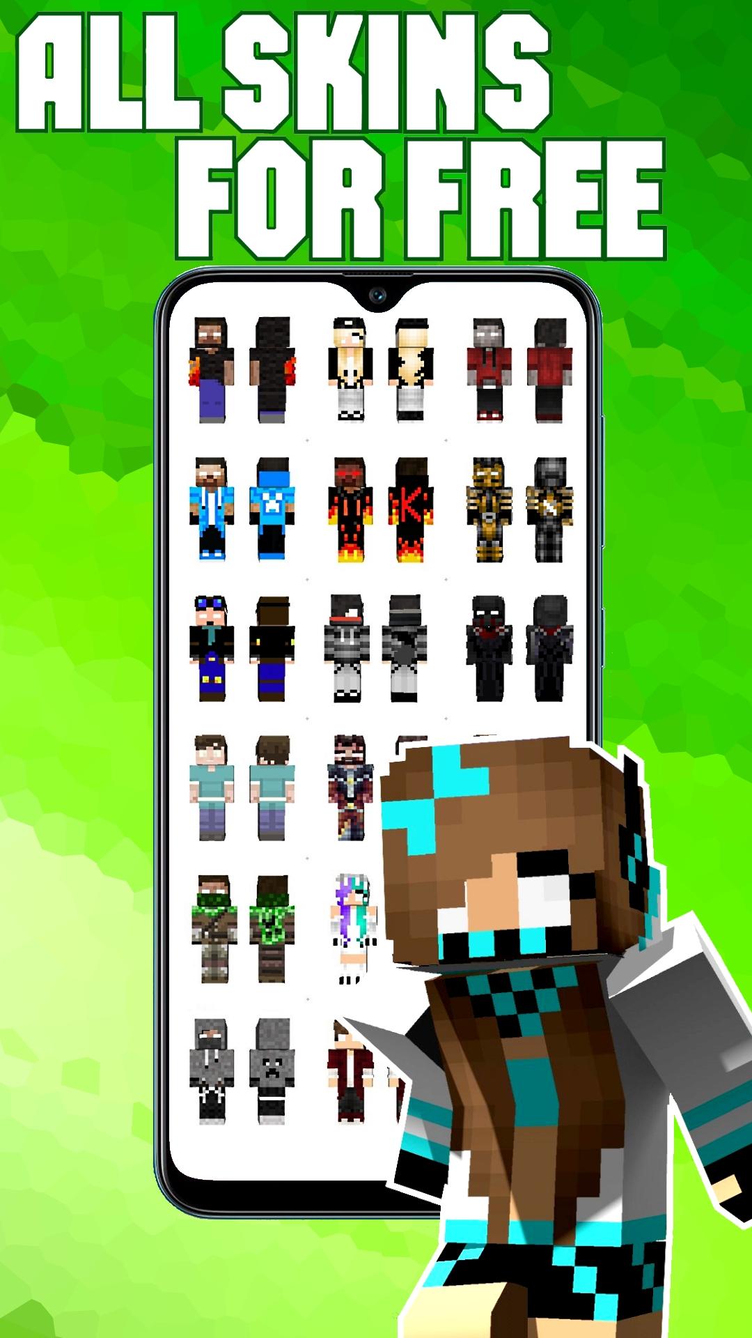 اسکرین شات 4 برنامه Herobrine Skins