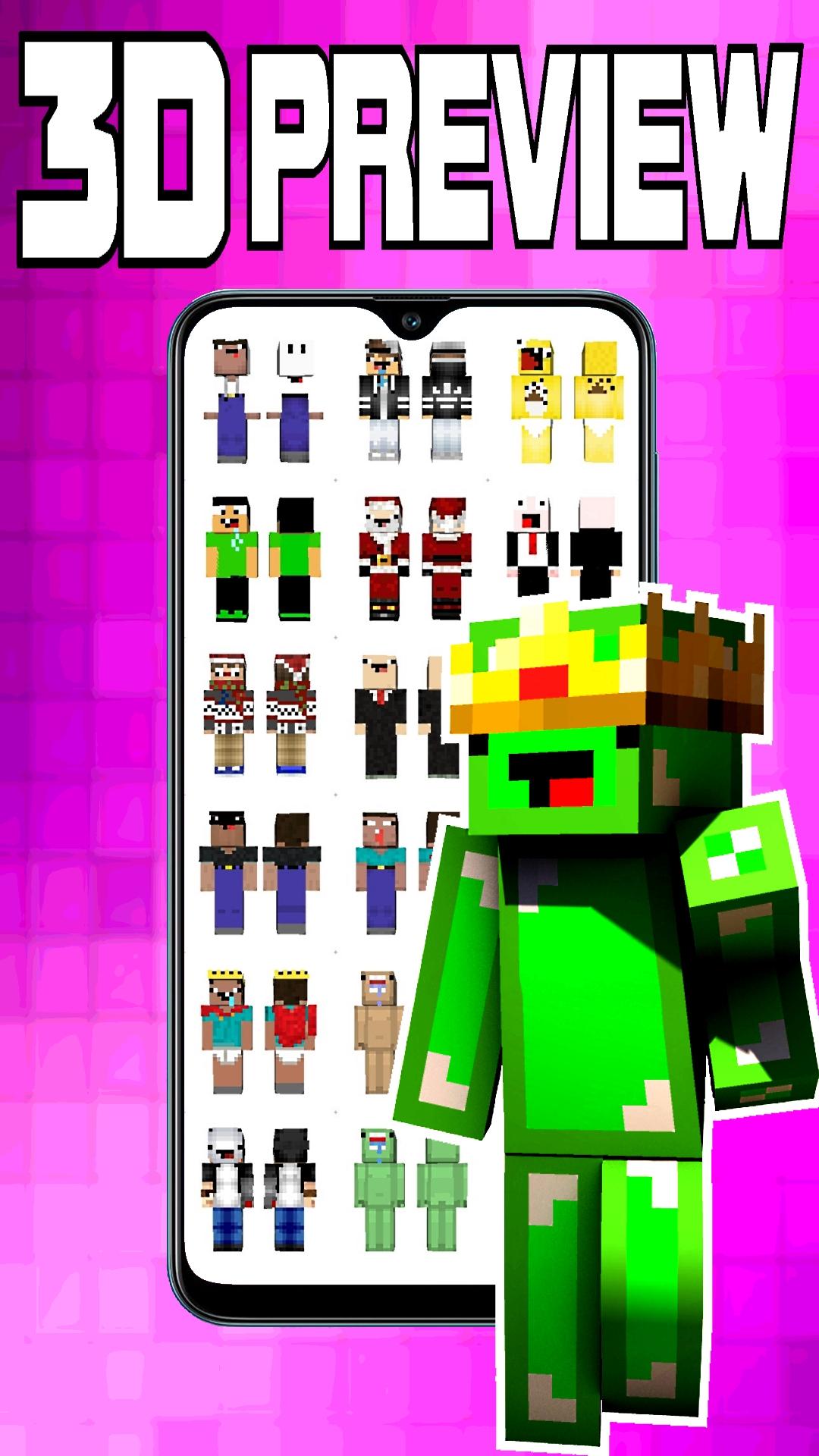 اسکرین شات 3 برنامه Noob Skins