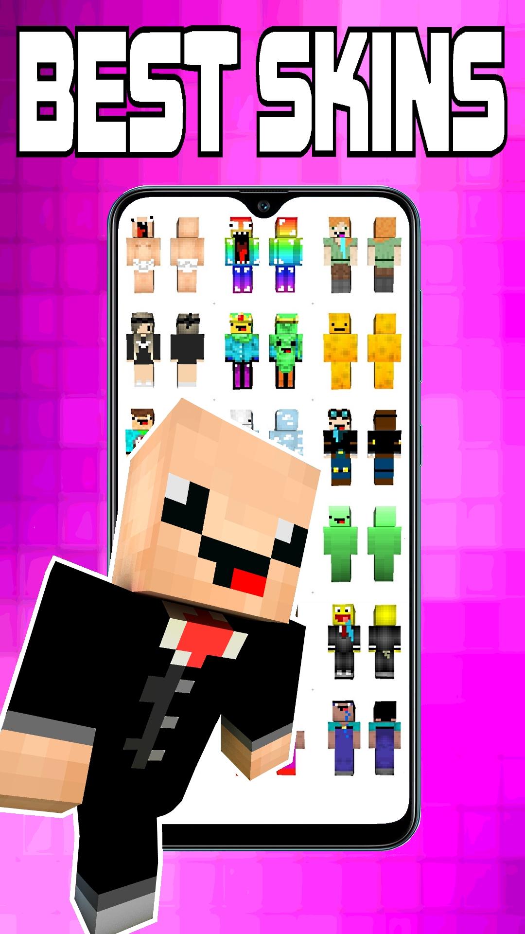 اسکرین شات 1 برنامه Noob Skins