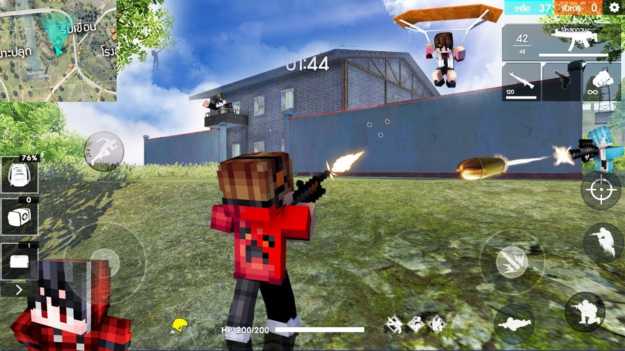 اسکرین شات 5 برنامه MOD FF Fire Battle Max Minecraft Maps Master Mods