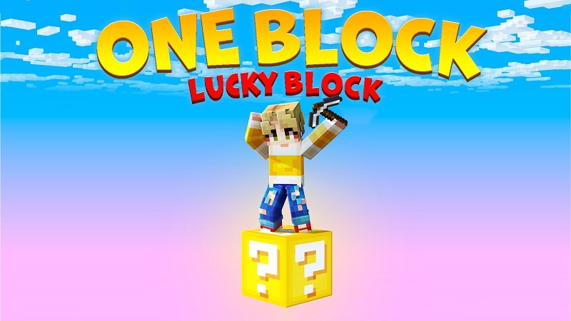 اسکرین شات 1 برنامه ONE BLOCK LUCKY BLOCK