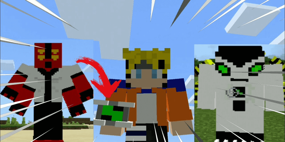 اسکرین شات 3 برنامه Mod Ben 10 Alien for Minecraft pe