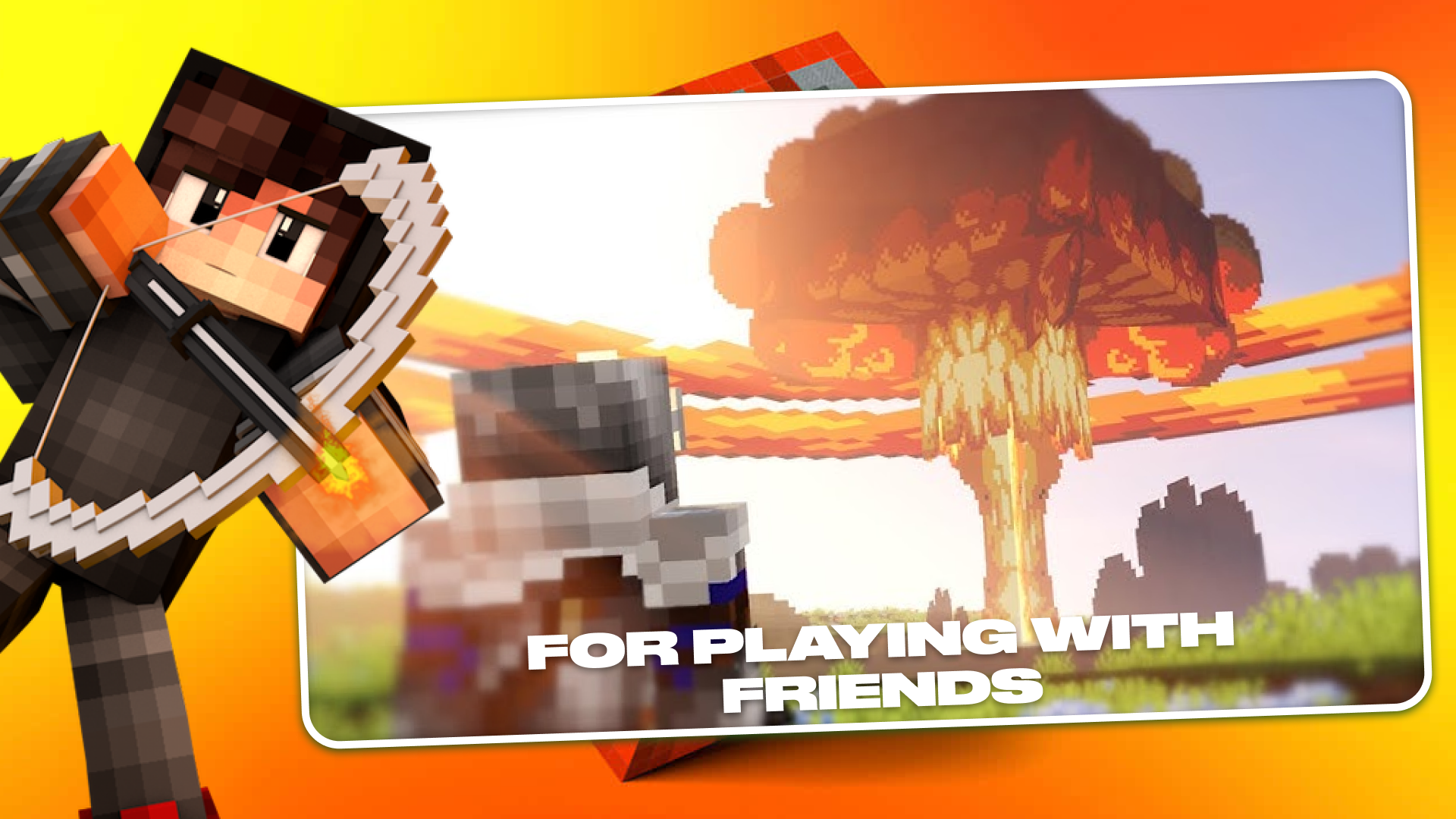 اسکرین شات 4 برنامه Nuke Bomb: TNT Minecraft Mod