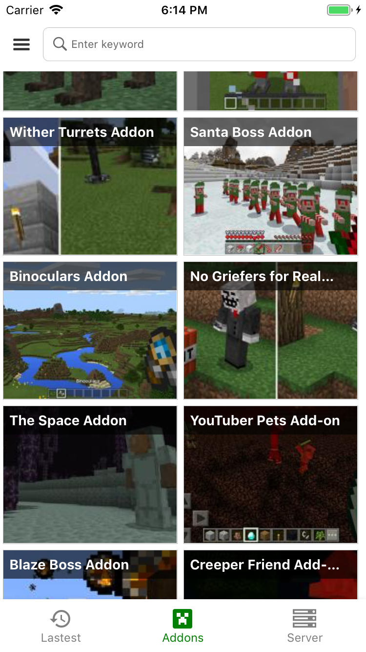 اسکرین شات 2 بازی Addons for MCPE - Mods Packs
