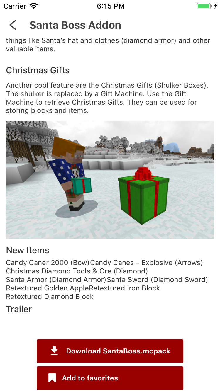 اسکرین شات 3 بازی Addons for MCPE - Mods Packs