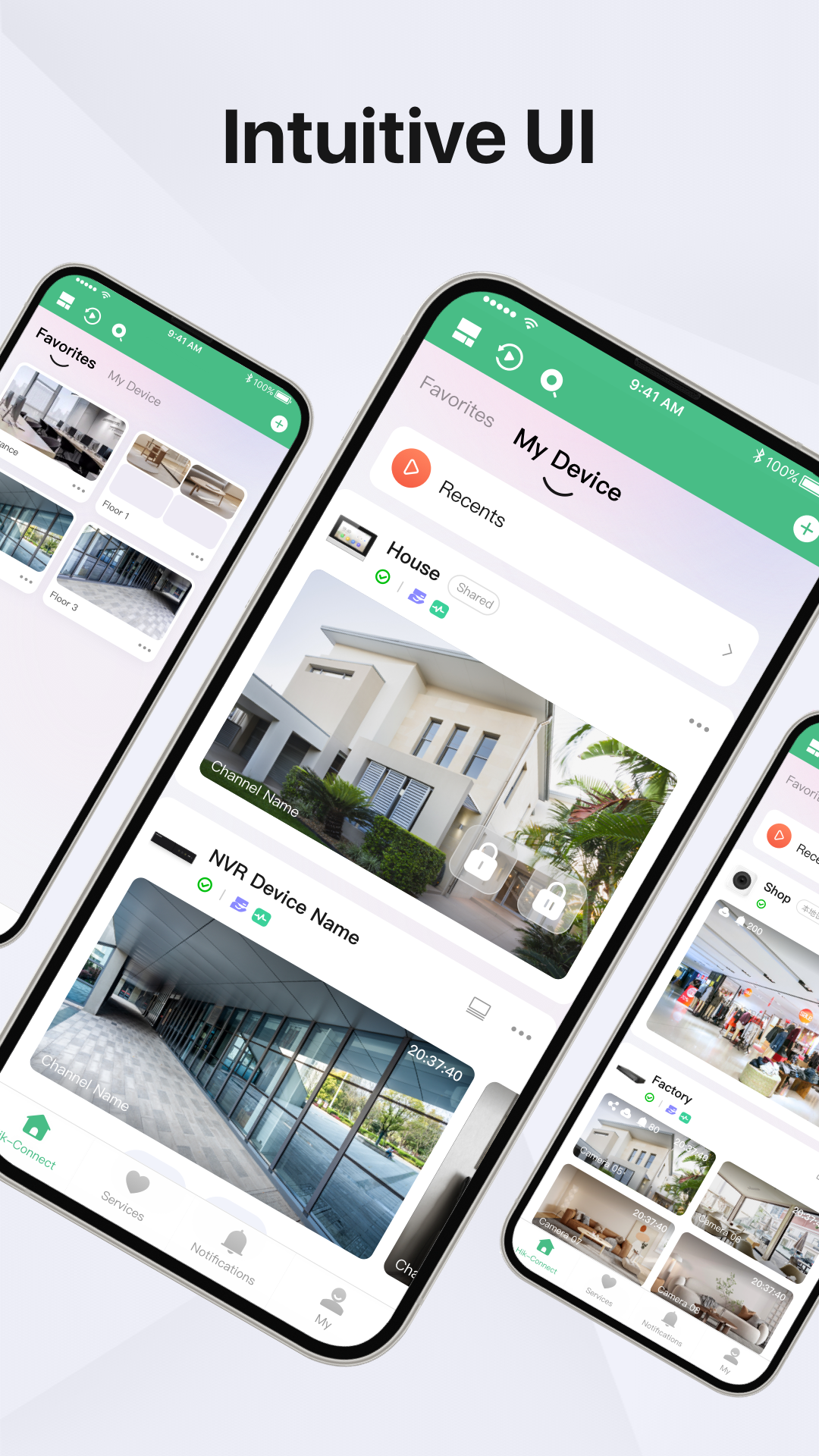 اسکرین شات 1 برنامه Guarding Vision