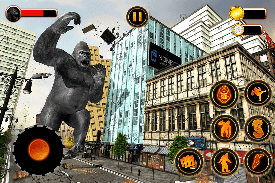 اسکرین شات 6 بازی Smash City Monster Rampage