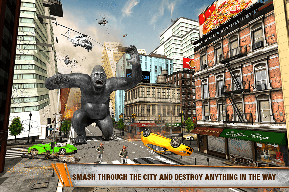 اسکرین شات 4 بازی Smash City Monster Rampage