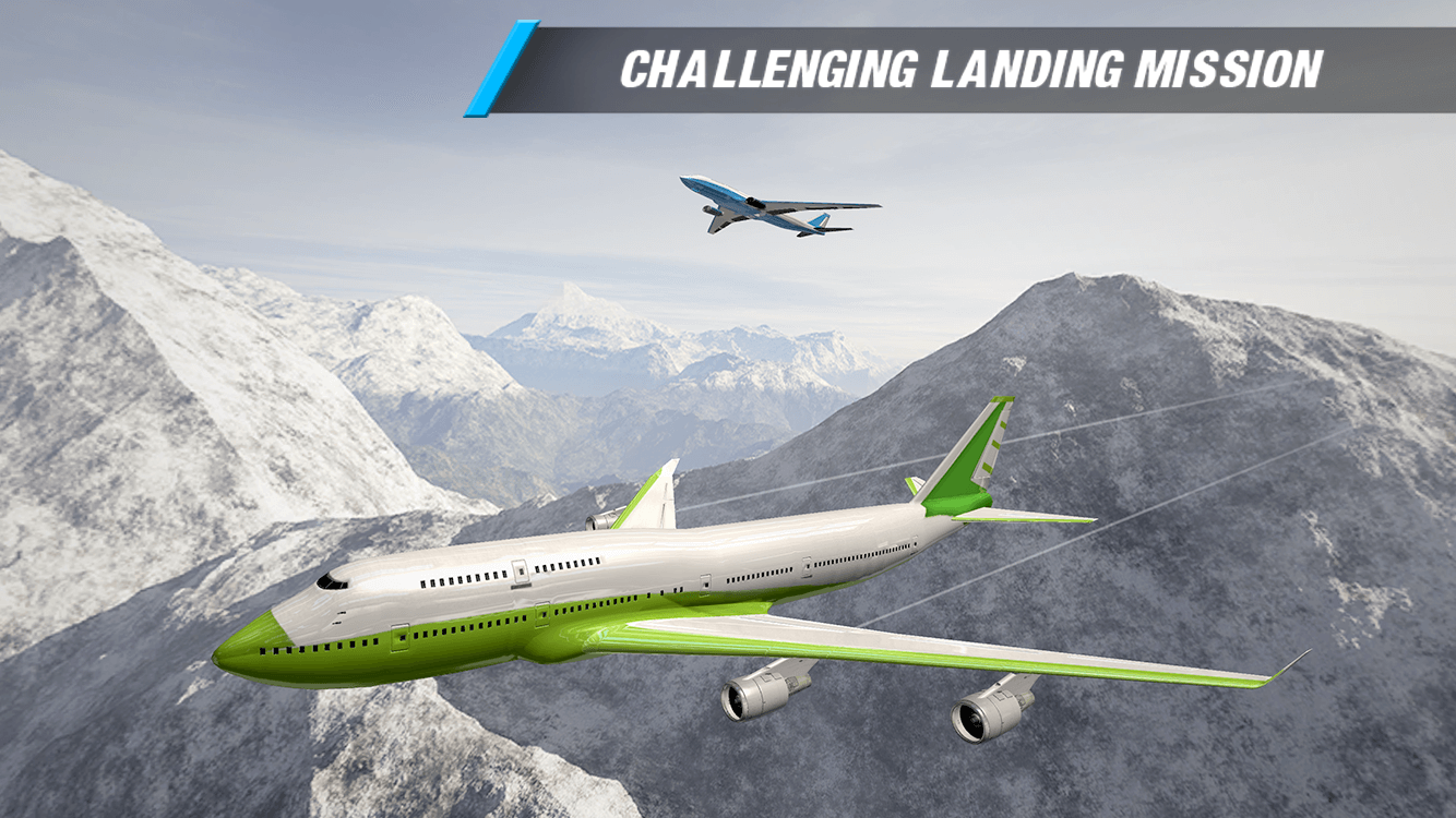 اسکرین شات 6 بازی City Pilot Plane Landing Sim