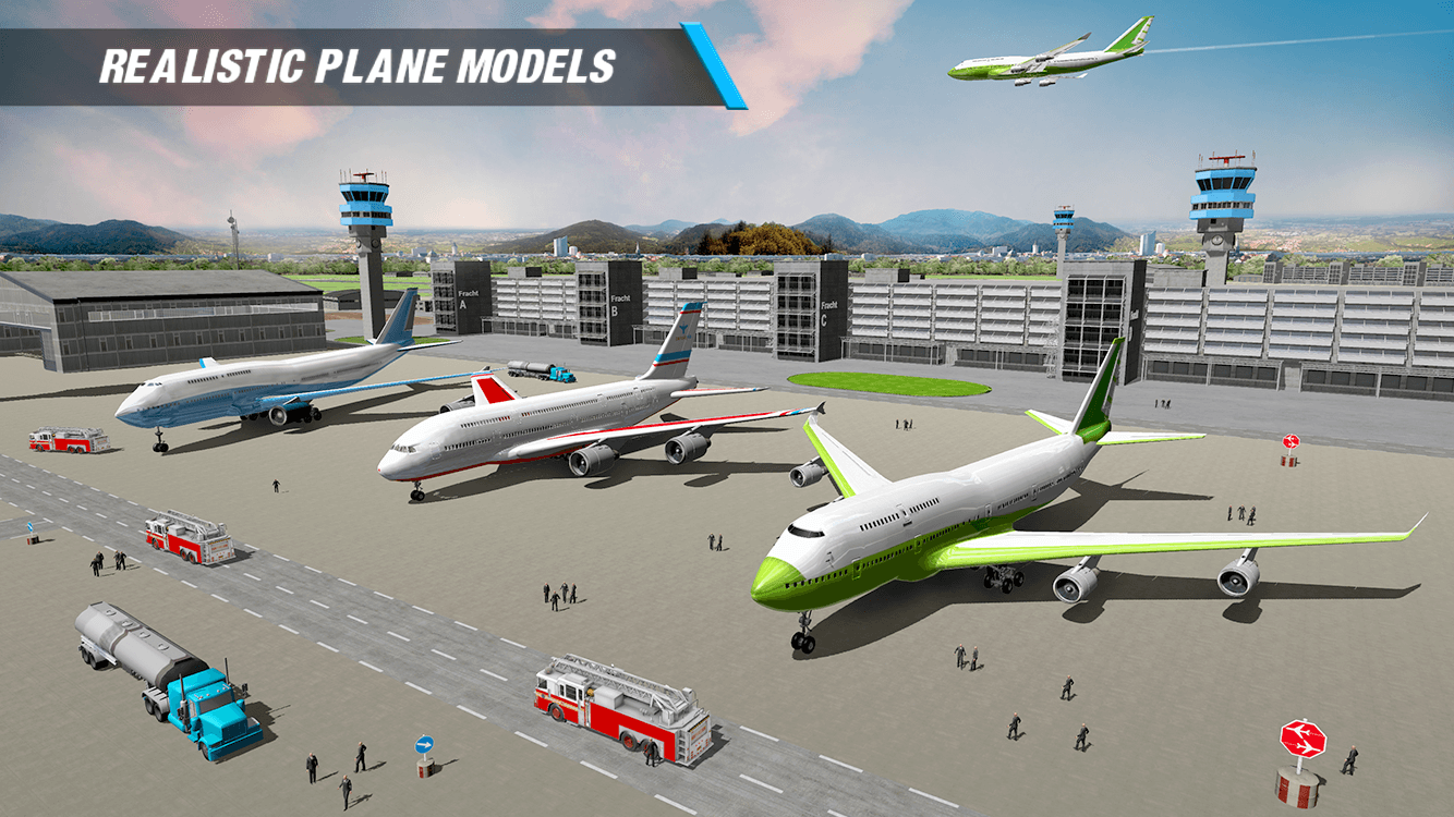 اسکرین شات 4 بازی City Pilot Plane Landing Sim