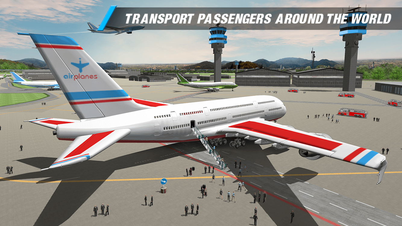اسکرین شات 1 بازی City Pilot Plane Landing Sim